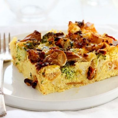 Breakfast Strata- or EggBake for us midwestern folks!