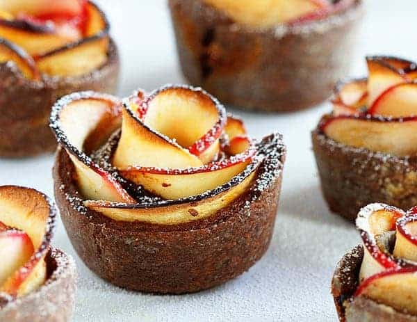 Chocolate Cinnamon Apple Rose!