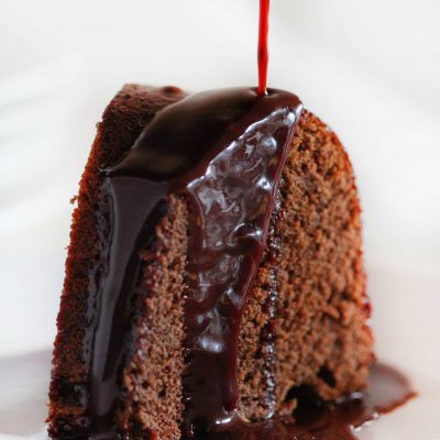 Chocolate Wine Glaze