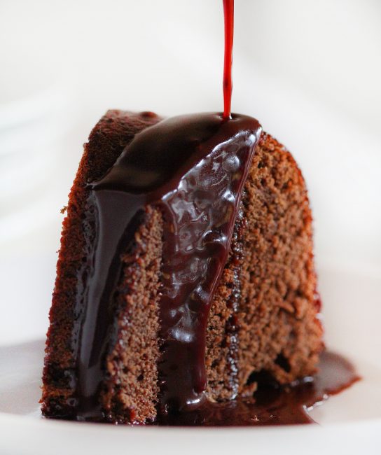 Chocolate Wine Glaze