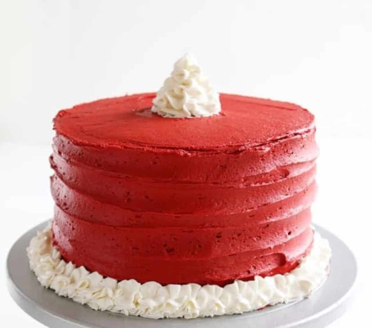 santa cake stand