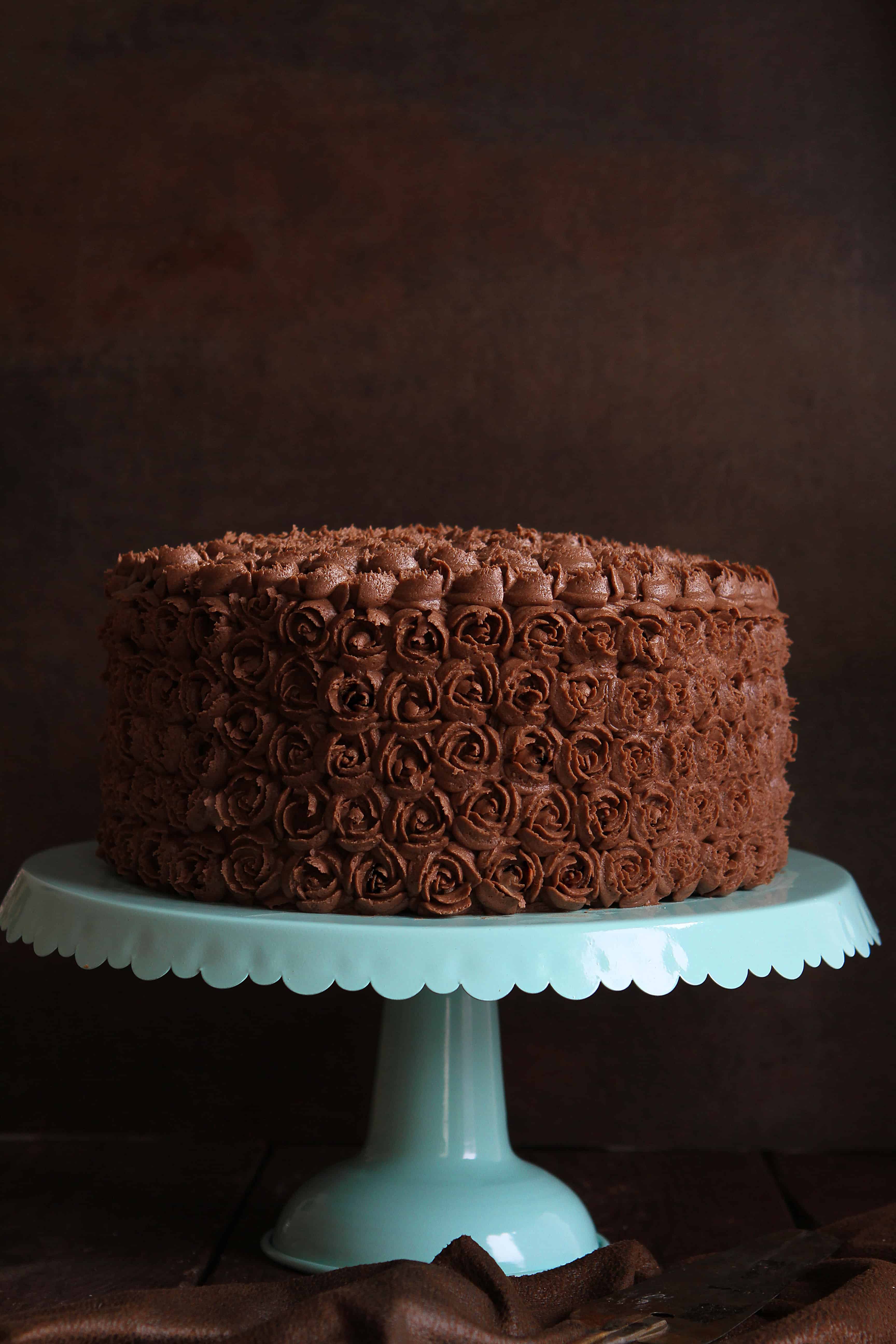 Chocolate Cake with Coffee Buttercream