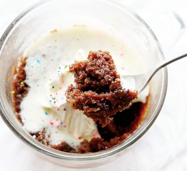 Fudgey Mug Cake