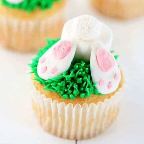 easy bunny cupcakes