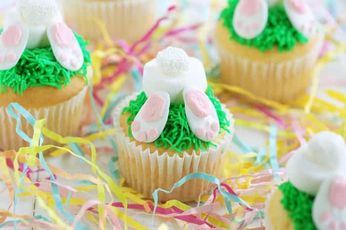 Bunny Butt Cupcakes!