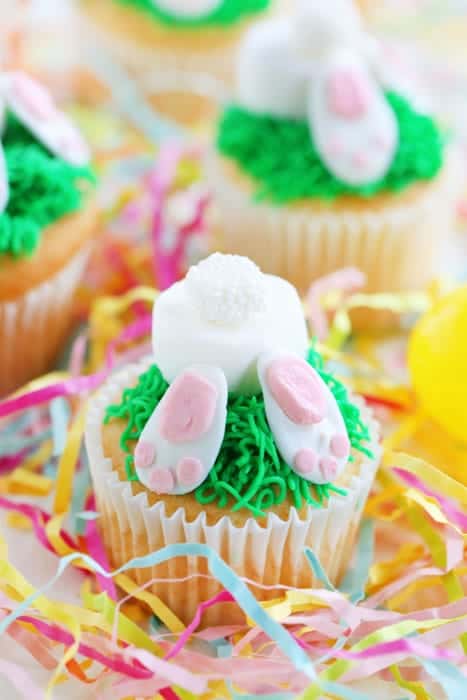 Bunny Butt Cupcakes Recipe - Fun Springtime, Easter - Life's