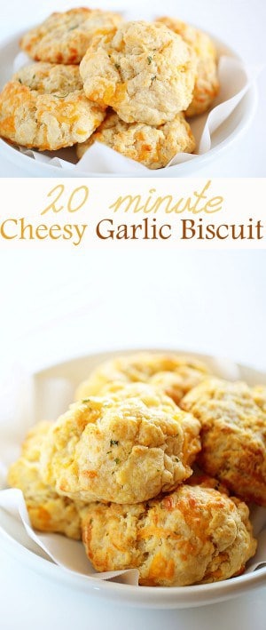 Red Lobster Cheesy Garlic Biscuits | I Am Baker