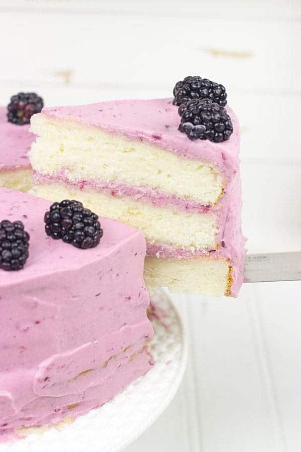 Blackberry Cake | i am baker