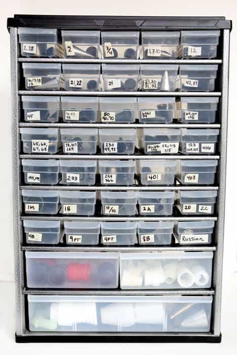 Piping Tips Organizer Case - Cake Decorating Supplies