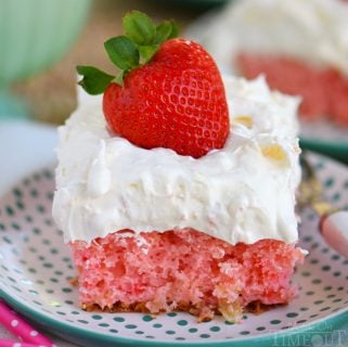 Easy Strawberry Pineapple Cake | i am baker