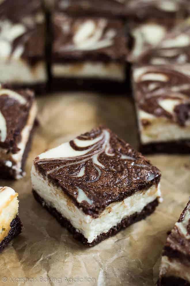 Cheesecake Brownies i am baker