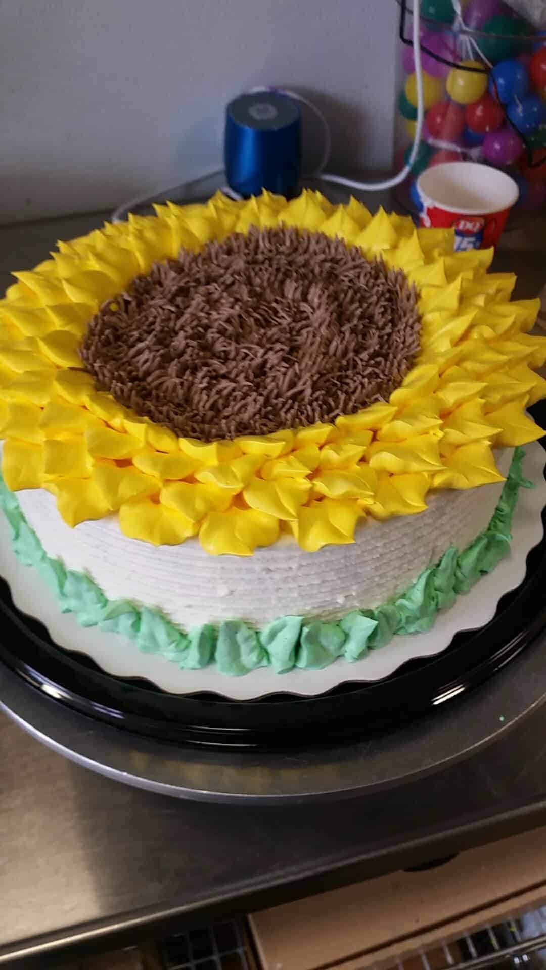 Sunflower Cake I Am Baker