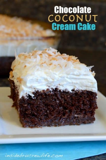 Chocolate Coconut Cake | i am baker