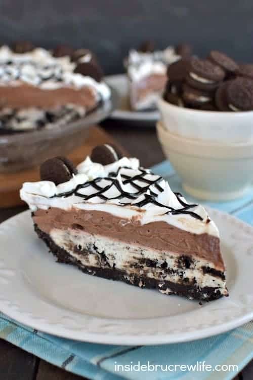Cookies And Cream Chocolate Pie I Am Baker 