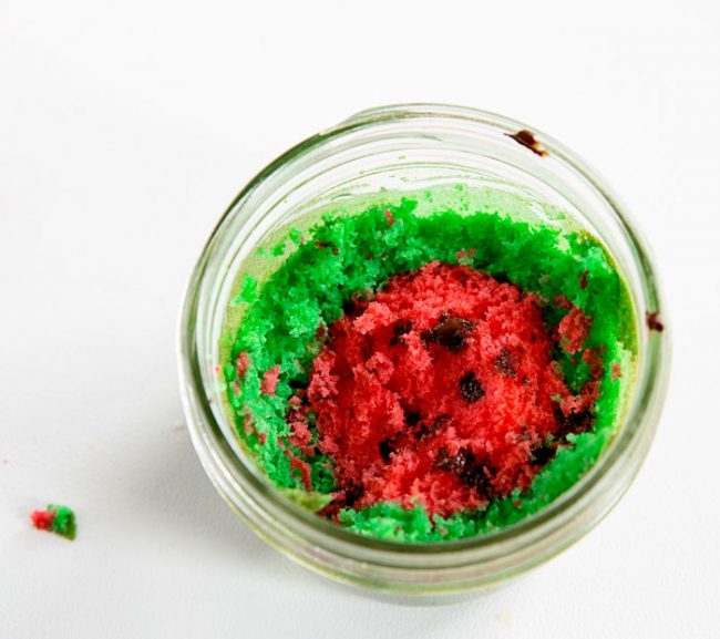 Watermelon Cake in a Jar i am baker