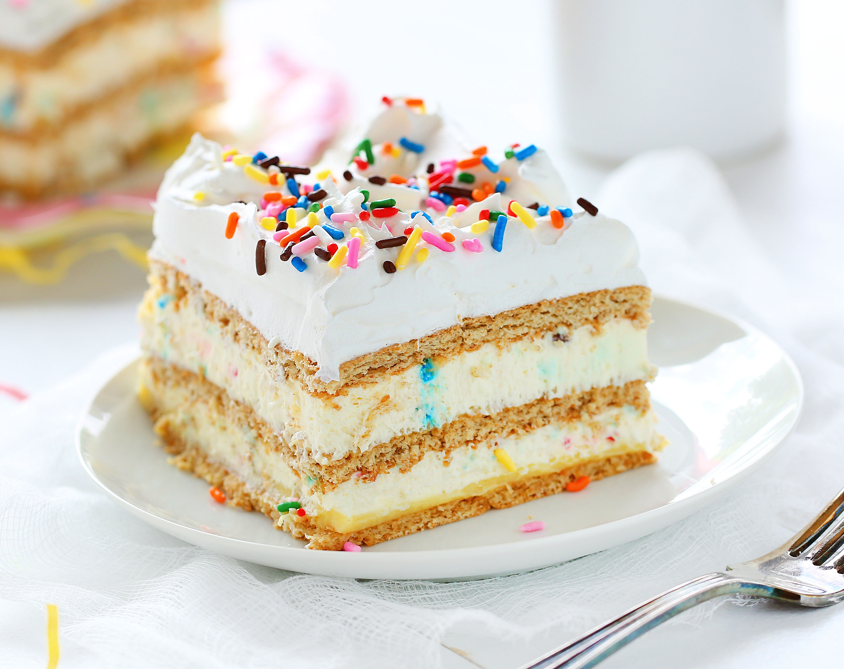 Birthday Cake Lasagna