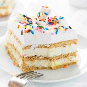 Birthday Cake Lasagna