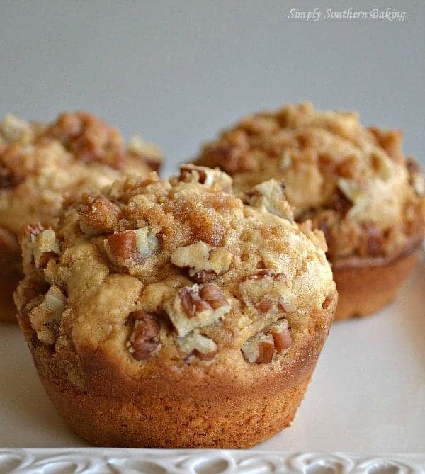 Caramel Pecan Ice Cream Muffins i am baker