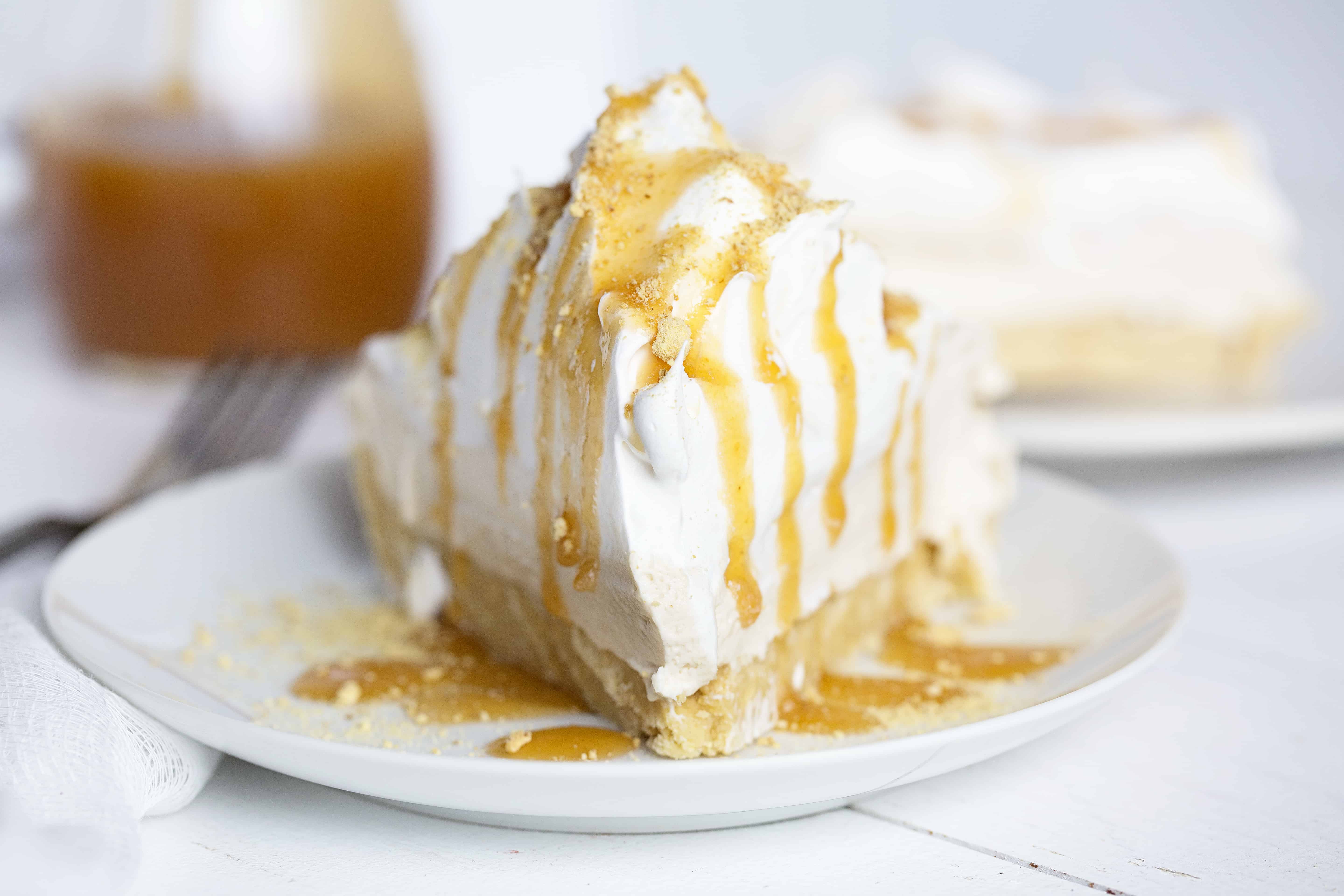 NO Bake Caramel Pie Recipe