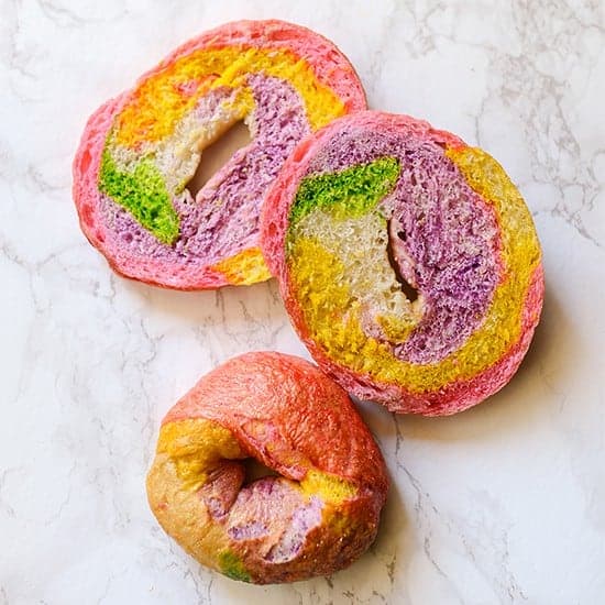 Unicorn Bagels i am baker
