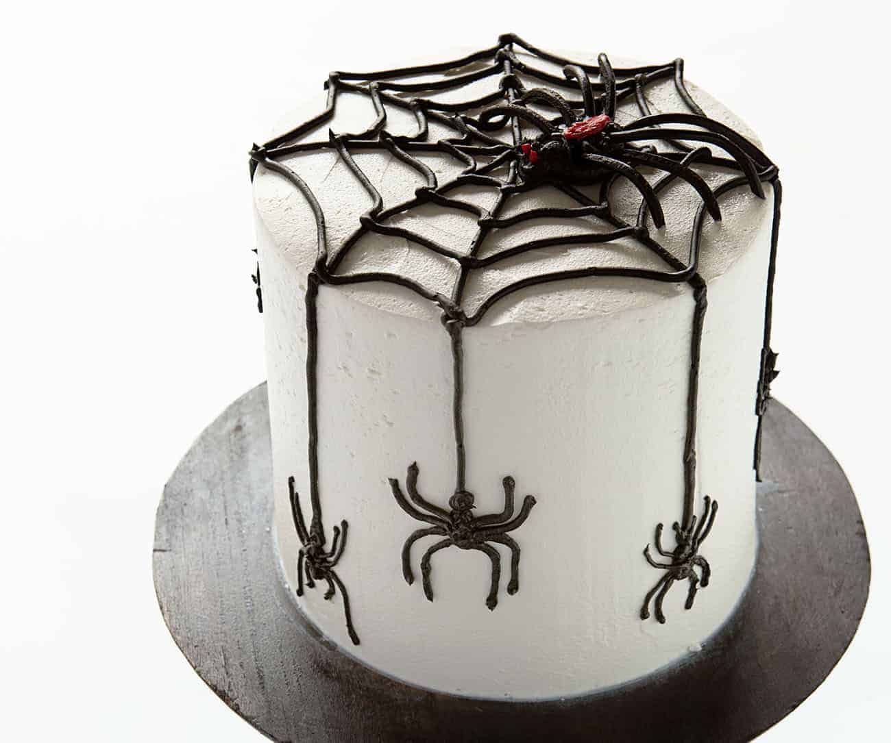 Serving The Spider Cake