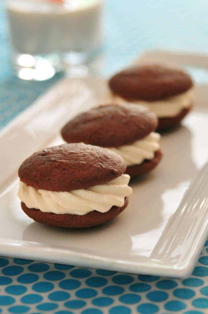 Chocolate Whoopie Pies|Gluten & Dairy Free | i am baker