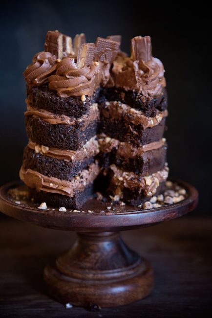 Candy Bar Cake 