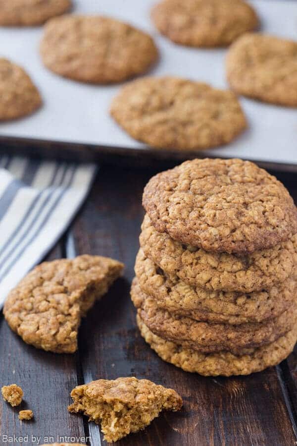 Pumpkin Oatmeal Cookies | i am baker