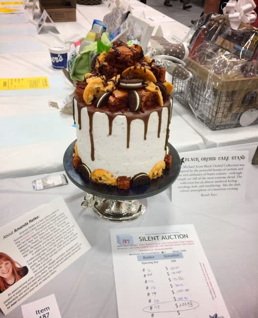 $200 at Auction! It's a delicious cake!