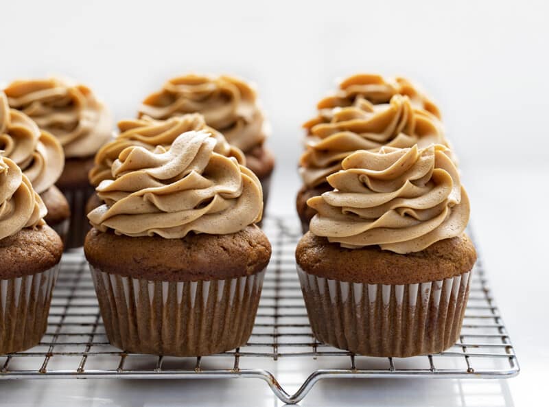 Pumpkin Spice Latte Cupcakes I Am Baker