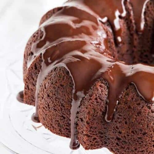 Double Stout Chocolate Bundt Cake | i am baker