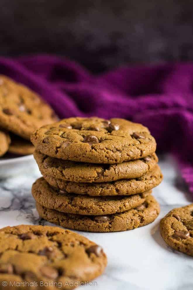 Chocolate Chip Ginger Cookies i am baker
