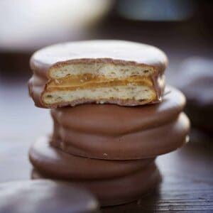 The Classic Chocolate Covered Peanut Butter Ritz Crackers... such deliciousness!