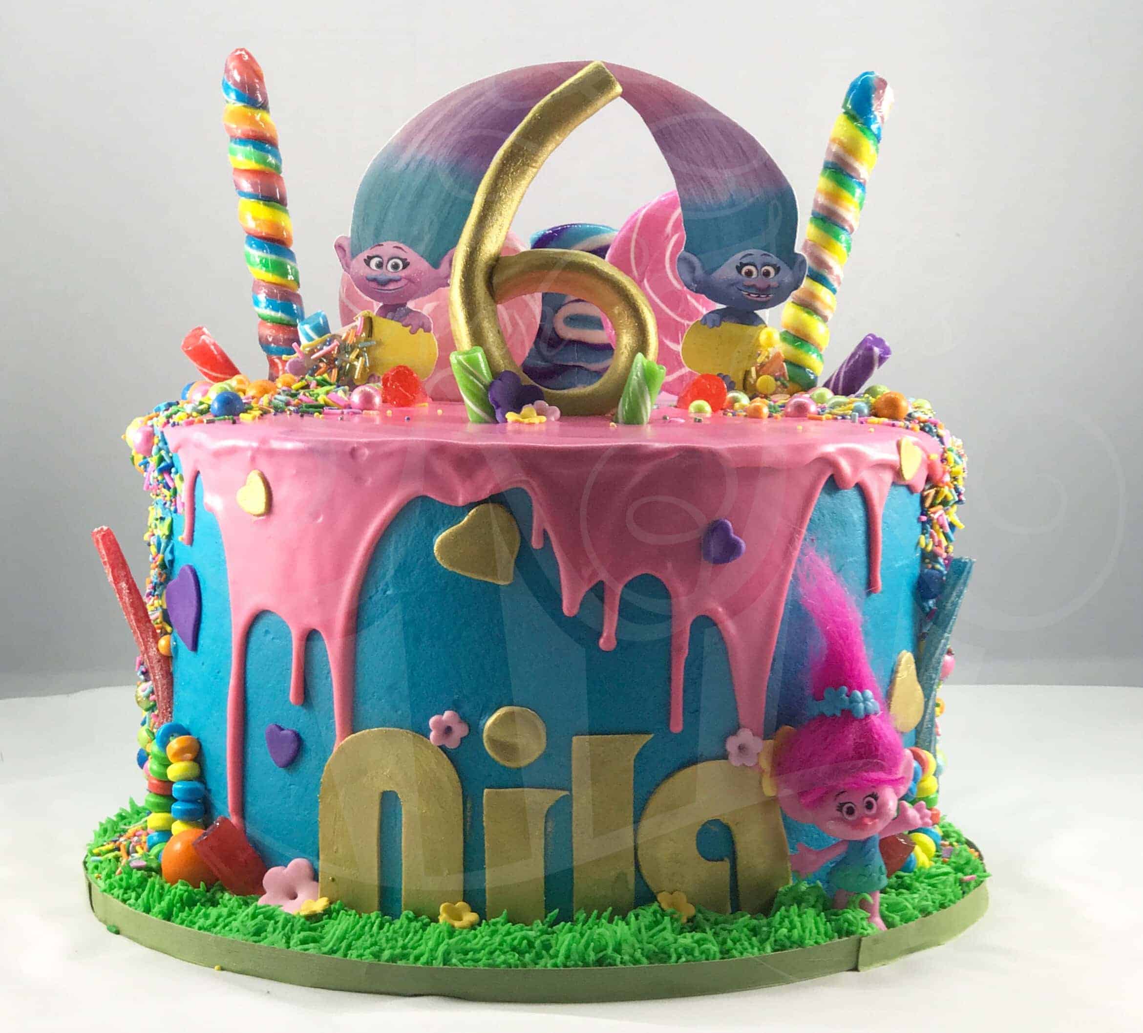 Trolls Kake i am baker Trolls Kake i am baker