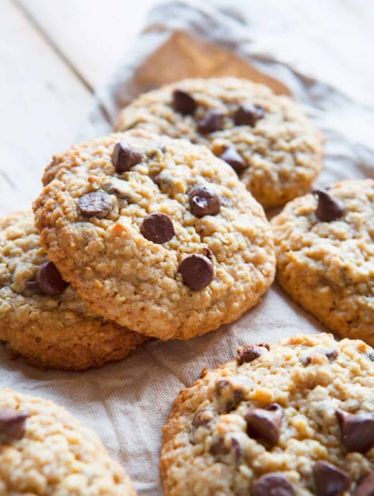 Oatmeal Chocolate Chip Cookies - i am baker