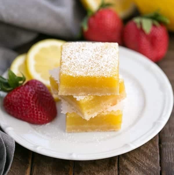 The Best Lemon Bars Recipe I Am Baker