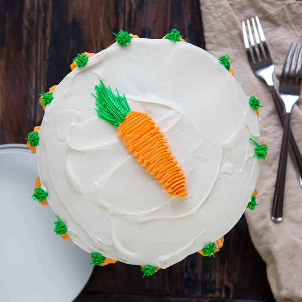 Easy Carrot Cake Recipe I Am Baker   Carrot Cake4 