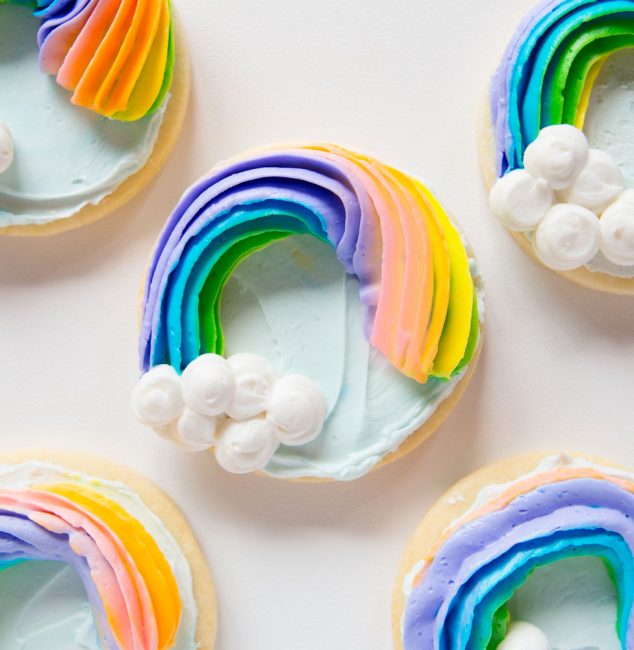 These pretty rainbows are such a fun treat!