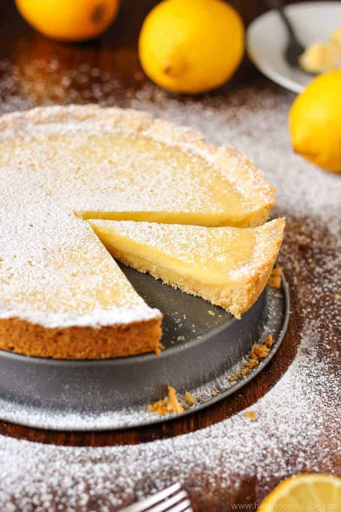 Simple Homemade Lemon Tart I Am Baker