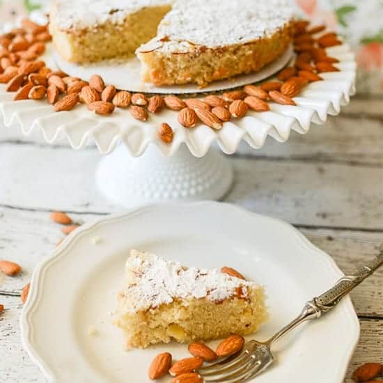 Dairy Free Swedish Almond Cake i am baker