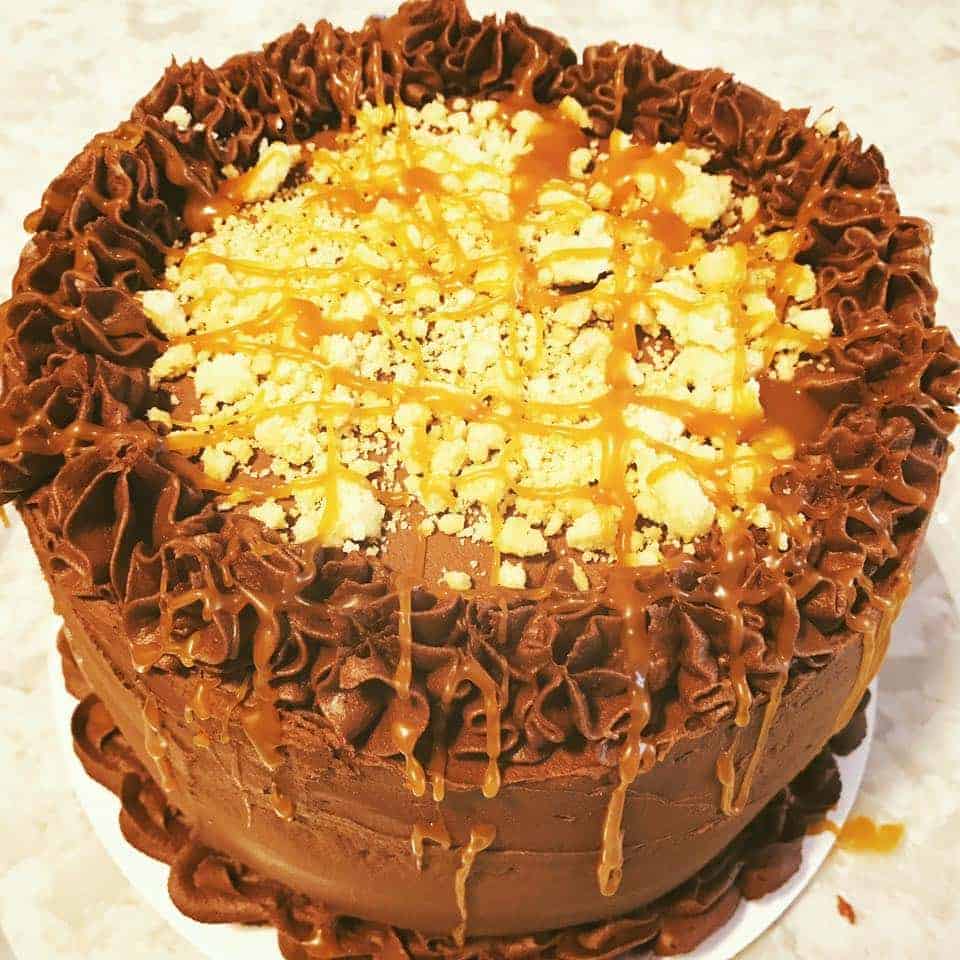 Millionaire cake i am baker