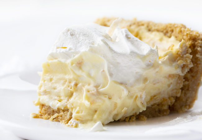 Easy Coconut Cream Pie - i am baker