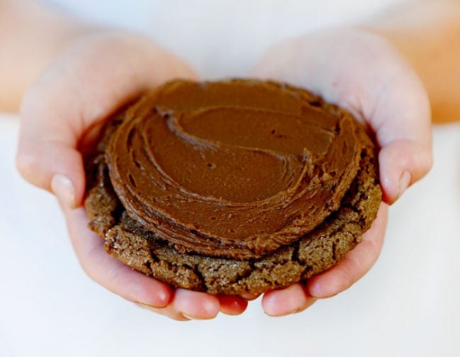 Beyond rich chocolate cookies with a rich chocolate frosting!