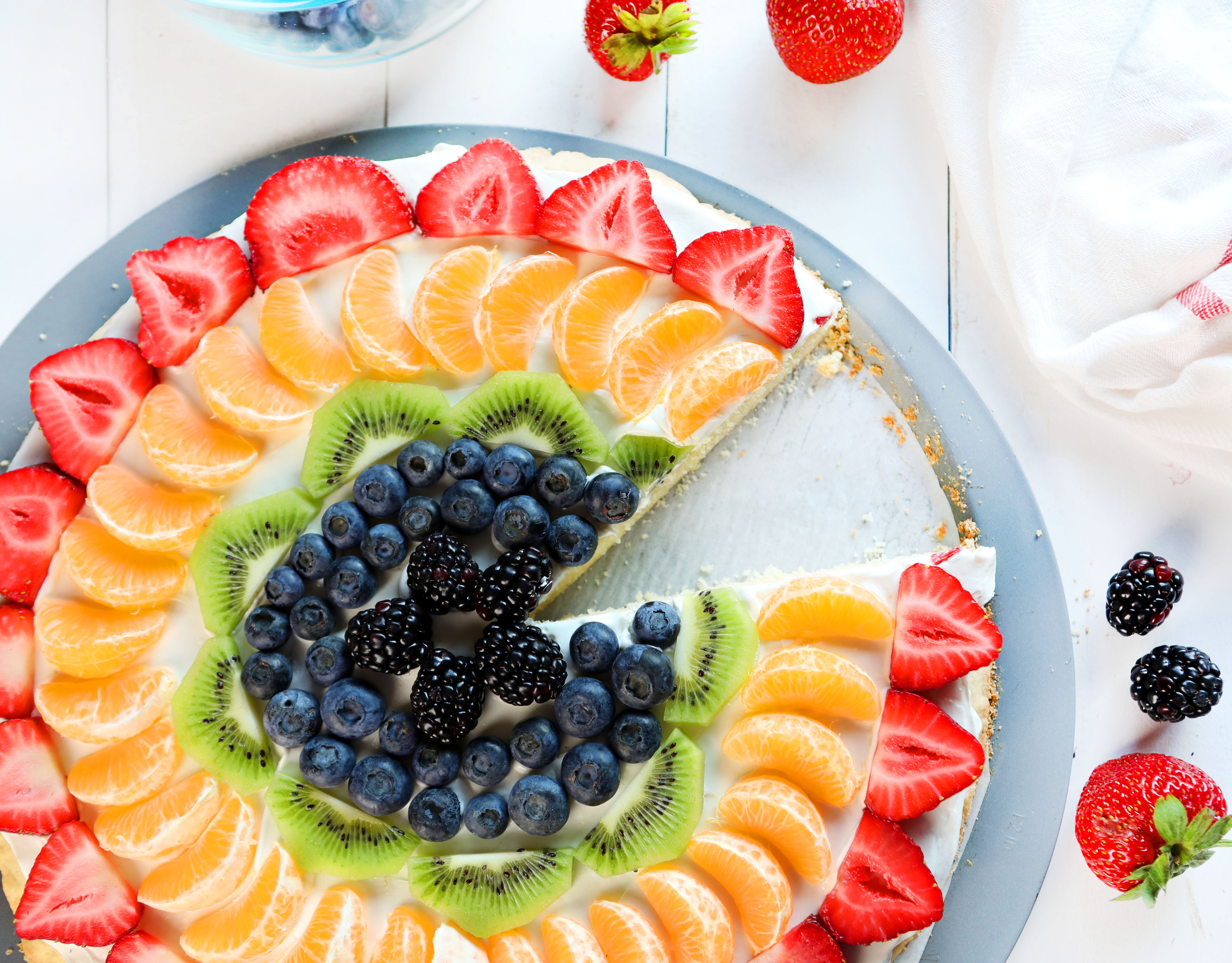 Fruit Pizza Two Ways I Am Baker