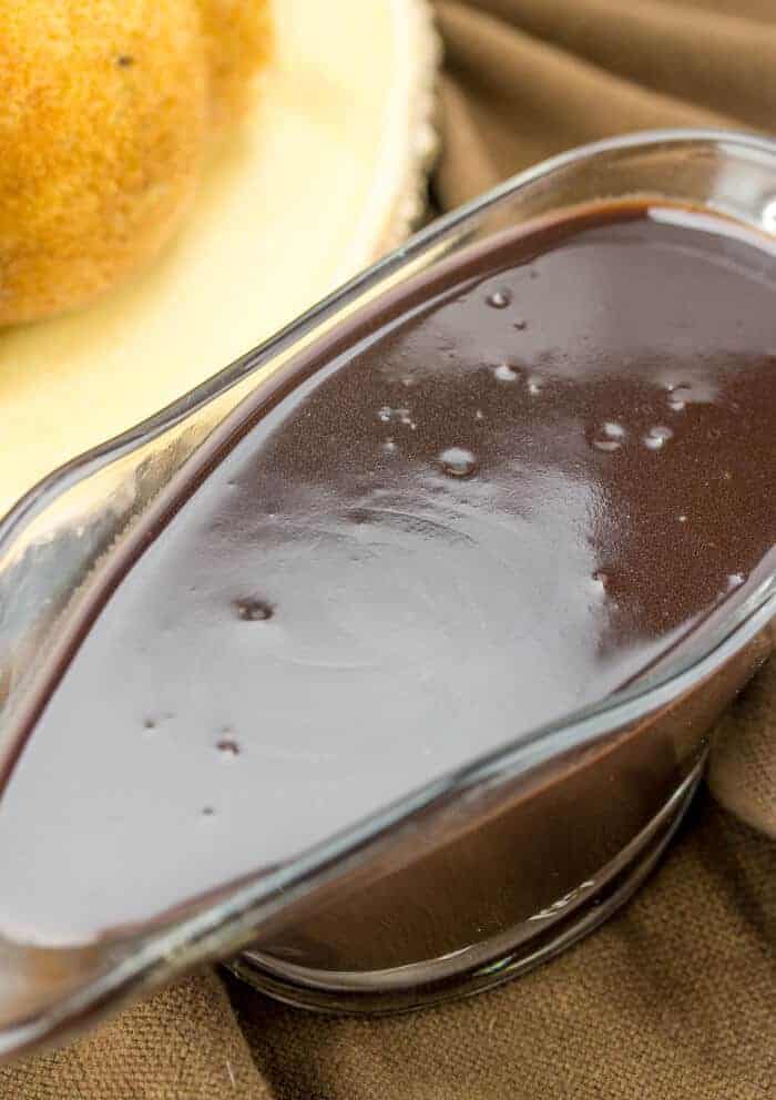 Chocolate Cake Gravy