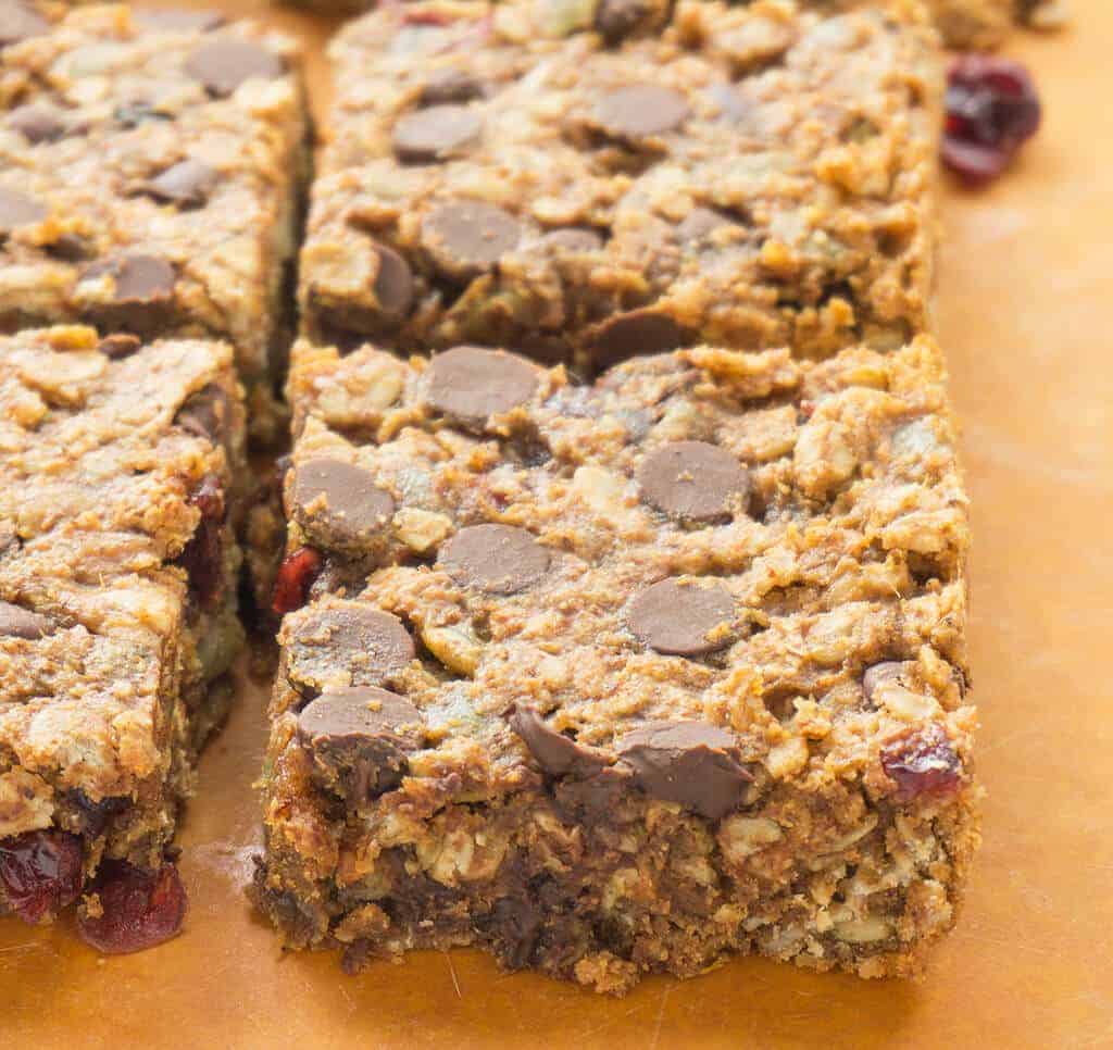 Sweet Potato Chocolate Chip Bars i am baker