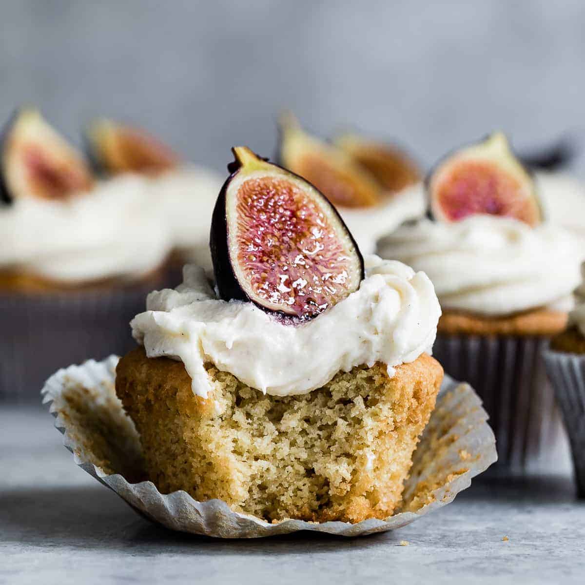 Gluten-Free Vanilla Cupcakes | i am baker