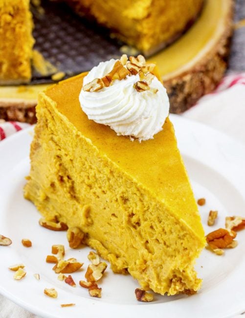 The Best Pumpkin Cheesecake