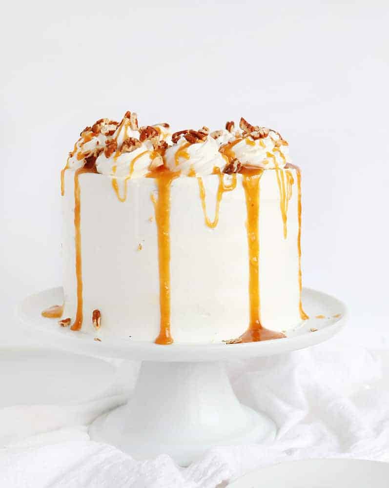 Pumpkin Pie Cake - i am baker