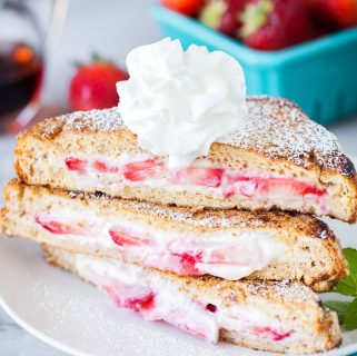 This stuffed french toast is seriously delicious!